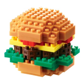 NANOBLOCK – FOOD Hamburger