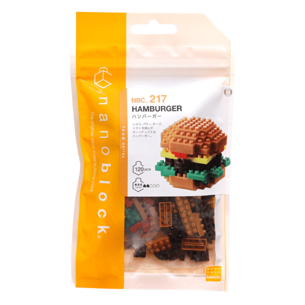 NANOBLOCK - FOOD Hamburger – Image 2