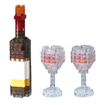 NANOBLOCK – FOOD Bouteille de vin