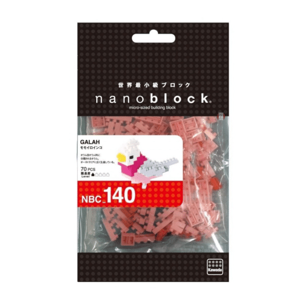 NANOBLOCK - ANIMAUX Galah – Image 2