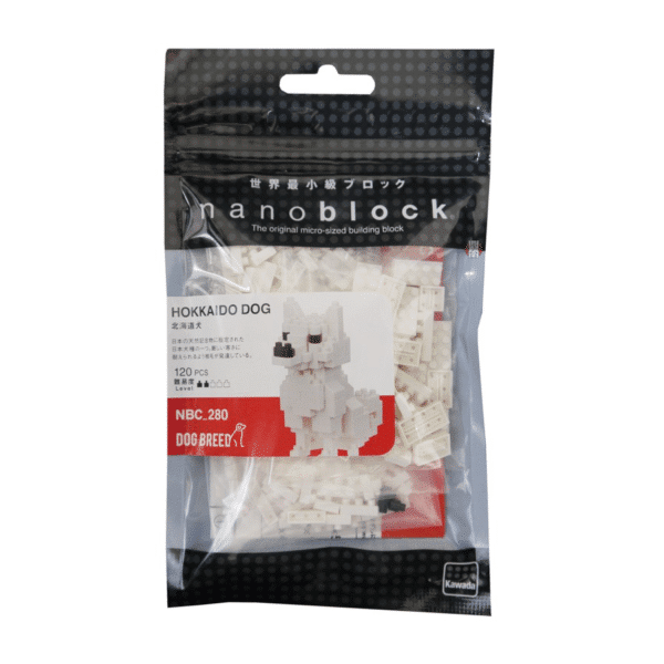 NANOBLOCK - ANIMAUX Chien d'Hokkaido – Image 2