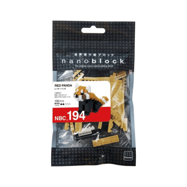 NANOBLOCK - ANIMAUX Panda roux – Image 2