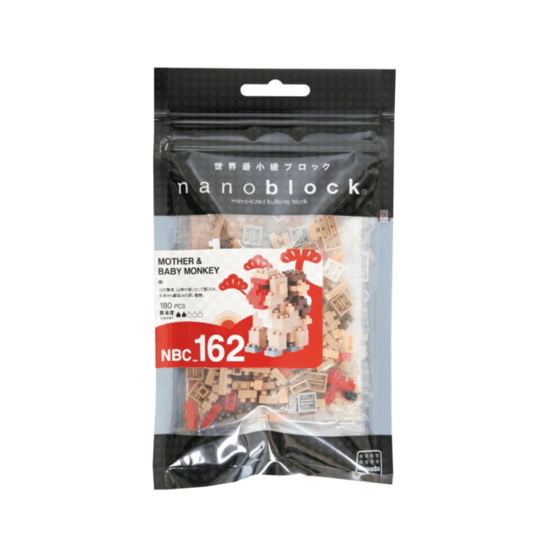 NANOBLOCK - ANIMAUX Macaques japonais – Image 2