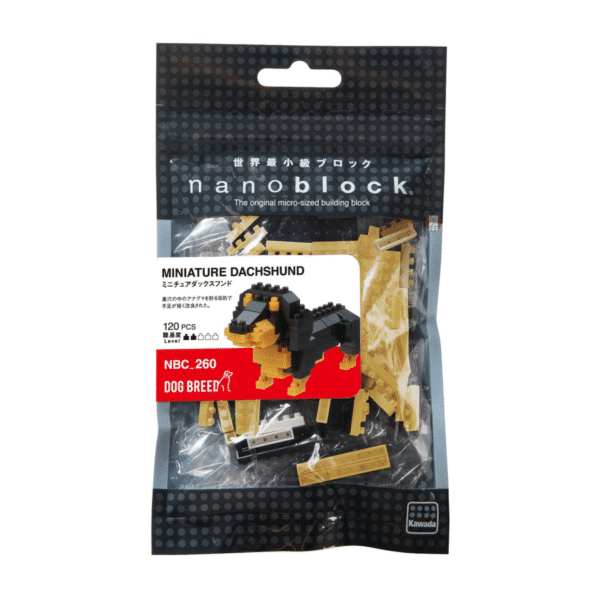 NANOBLOCK - ANIMAUX Teckel – Image 2