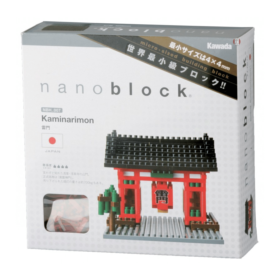 Nanoblock kaminarimon sales
