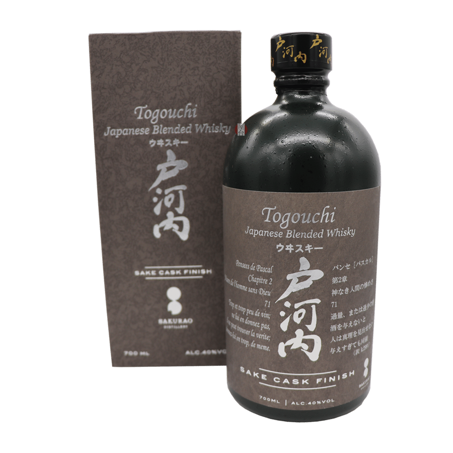 Whisky Togouchi Blended Whisky Premium sous étui 40° 70CL : :  Epicerie