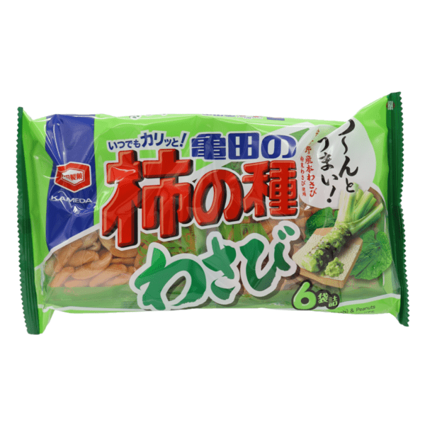 KAMEDA - Kaki no tane wasabi - 164g