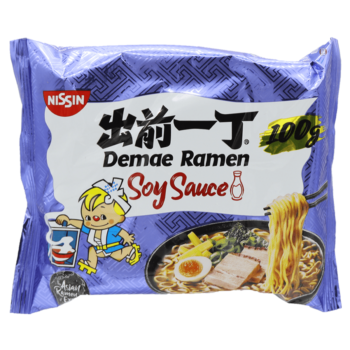 NISSIN – DEMAE Instant ramen Soy sauce – 100g