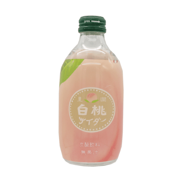 TOMOMASU - White Peach Soda Cider - 300ml