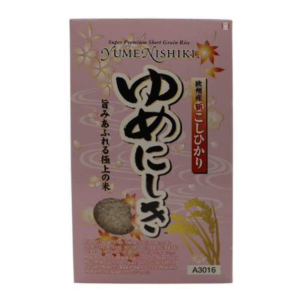 YUMENISHIKI - Riz short grain