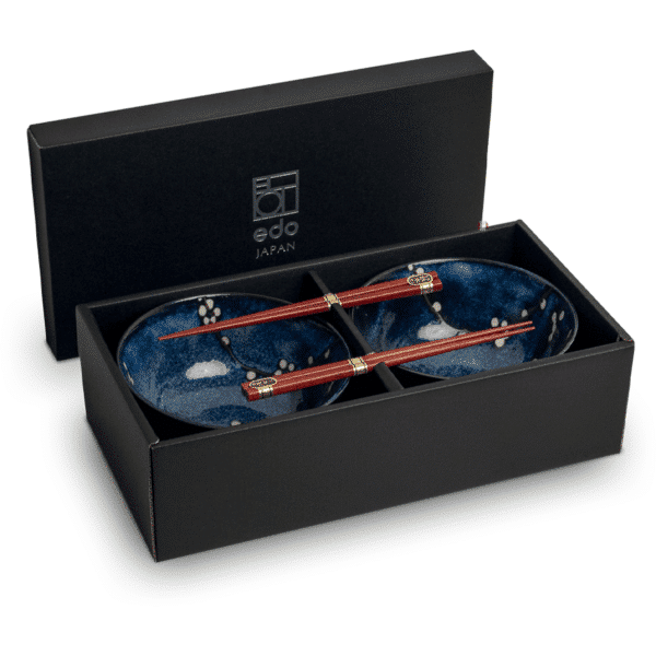 Coffret - Udon Hana bleu 4 pièces