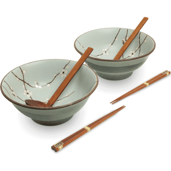 Coffret - Ramen Hana vert 6 pièces