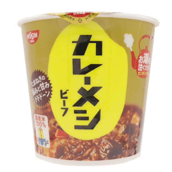 NISSIN - Curry-Meshi Bœuf - 107g