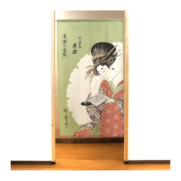 Noren - Okubi-e d'Utamaro