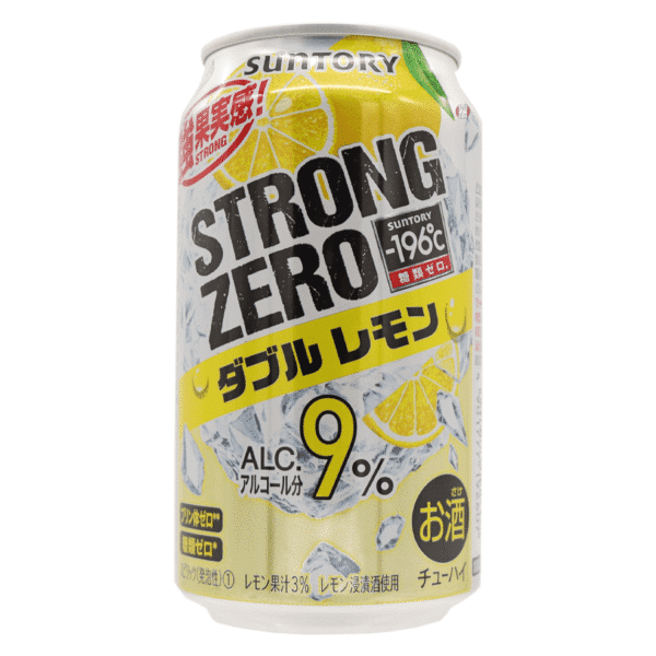 SUNTORY - STRONG Zero Double Citron 9% [S] - 350ml