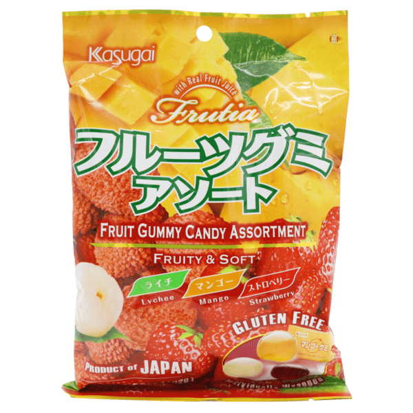 KASUGAI - Bonbon gummy Tropical fruits mix - 102g
