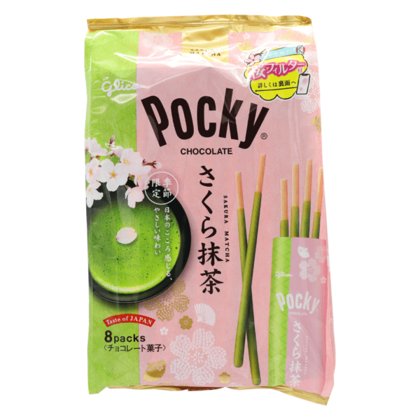 GLICO - Pocky Premium Sakura Matcha 8pack - 218g