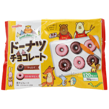 MEITO – Donut Crisp Chocolat & Fraise – 102g