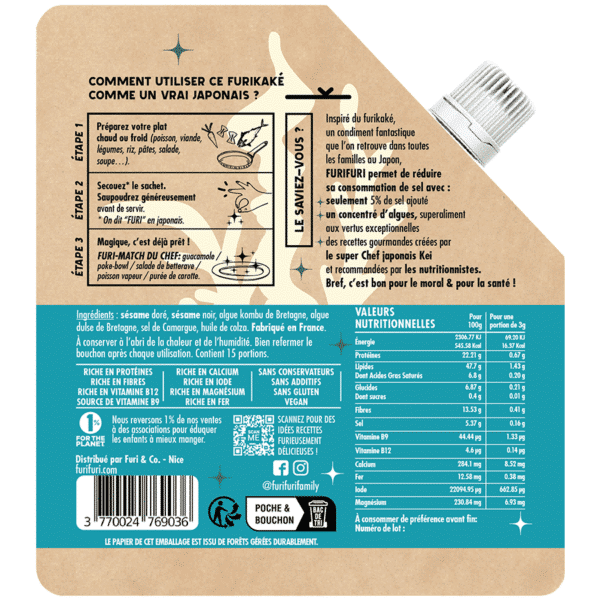 FURIFURI - Furikake original - 45g – Image 2