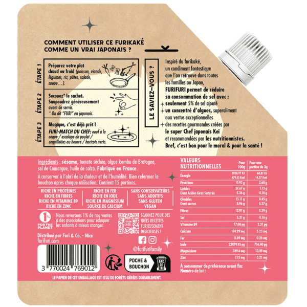 FURIFURI - Furikake Tomate - 45g – Image 2