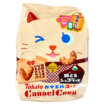 TOHATO – Kanael Corn Lucky Cat Chocolate – 65g