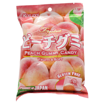 KASUGAI – Bonbon gummy Peach – 107g