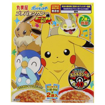 MARUMIYA – Instant curry Pokemon Pork & Vegetable (no spicy) – 2x60g