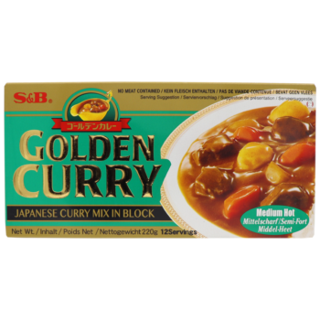 S&B – Golden Curry Mid-Hot – 220g