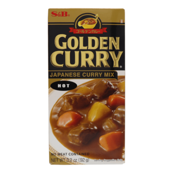 S&B – Golden Curry Hot – 92g