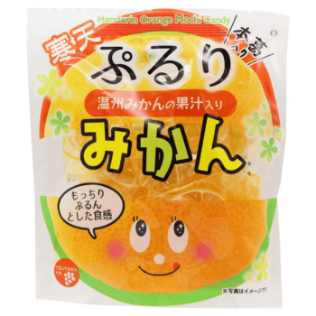 TSUYAMA – Pururi Madarin&Orange mochi candy – 120g