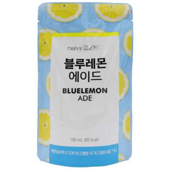 CAFFE BENE – Pouch Bluelemon Ade – 190ml