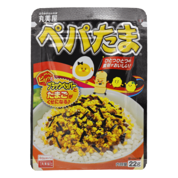MARUMYA – Furikake Rice Seasonning pepper & Tamago – 28g