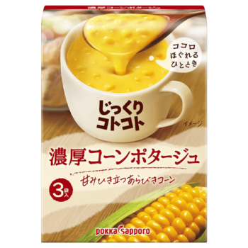 POKKA SAPPORO – Jikkuri Kotokoto Rich Corn Potage Soup – 69g