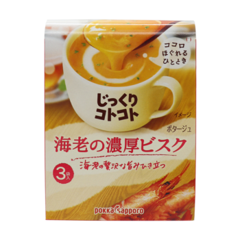 POKKA SAPPORO – Jikkuri Kotokoto Rich Shrimp Bisque – 51.9g