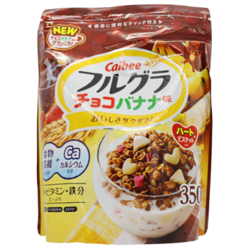 CALBEE – Frugra Choco-Crunch & Banana – 350g