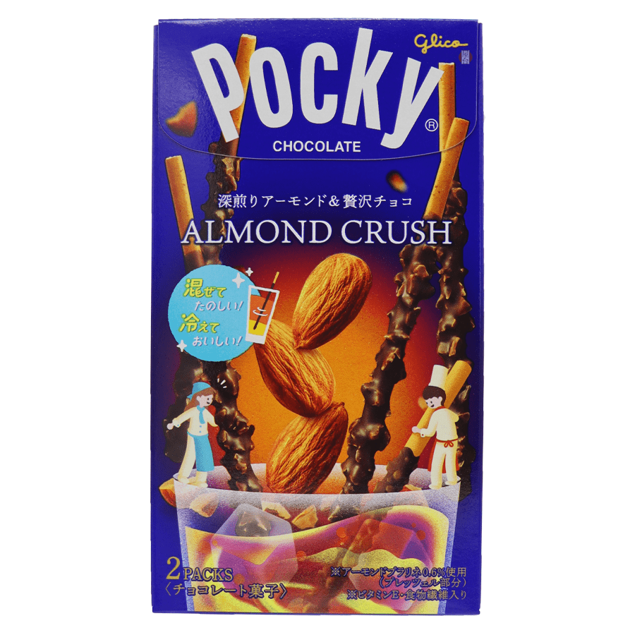 GLICO - Pocky Almond Crush - 46g - YATAI