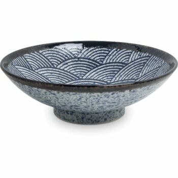 Bol à Ramen – Evasé motif Seigaiha