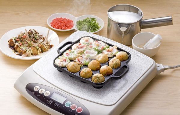 OTAFUKU - Plate en Fer pour Takoyaki - 16 Trous (Compatible Gaz et Induction) – Image 3
