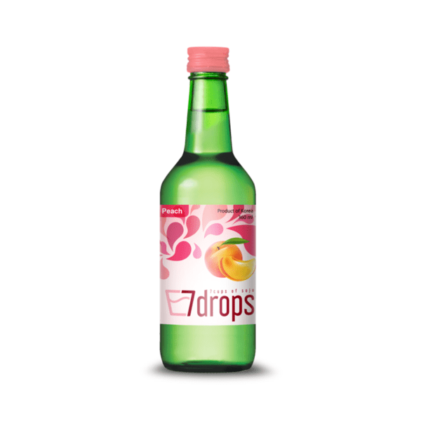 7DROPS - Soju Pêche 12° - 360ml