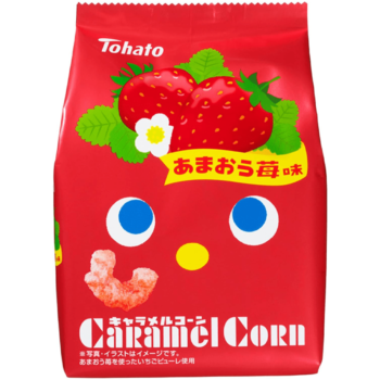 TOHATO – Caramel Corn Amaou Ichigo – 65g