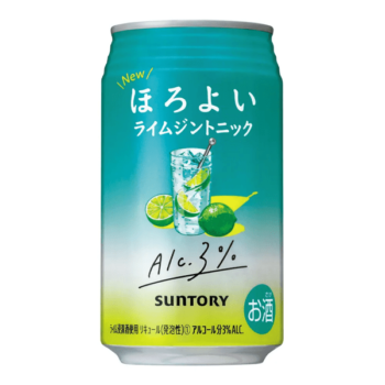 SUNTORY – Horoyoi Lime Gin Tonic 3° – 350ml