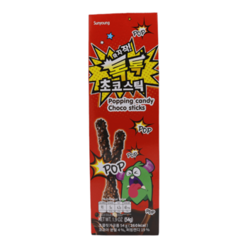 SUNYOUNG – Popping Candy Choco Stick – 54g