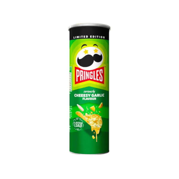 PRINGLES KR - Rich Cheesy Garlic [L] - 102g