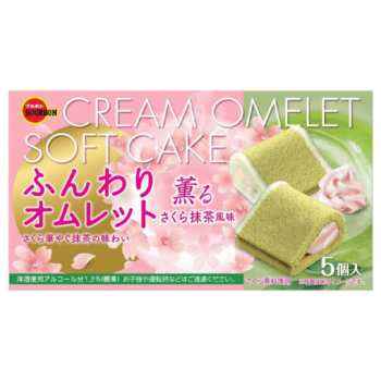 BOURBON – Fluffy Omlet Sakura & Matcha