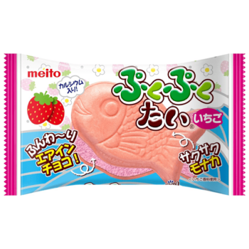 MEITO – Puku Puku Tai Chocolat Fraise – 16.5g