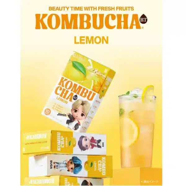 DAMTUH - Instant Kombucha Lemon x BT21 - 10 Sticks – Image 2