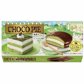 LOTTE – Choco Pie Matcha Tiramisu – 186g