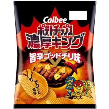 CALBEE – Potato Chips Noukou King Uma-Kara God Chili – 55g