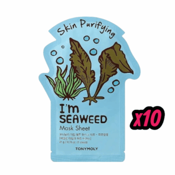 TONYMOLY – I’M Seaweed Mask Skin Purifying – Pack de 10