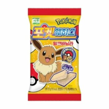 SEOJU – Wafer Milk Vanilla x Pokemon – 30g